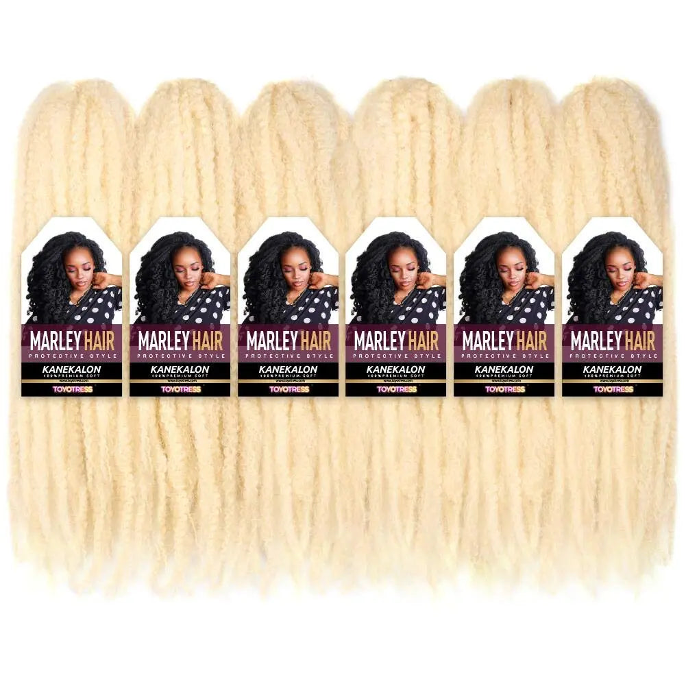 ( US ONLY) FAST SHIPPING Marley Hair | Toyotress® Marley Twist Hair - Short Black Marley Hair For Faux Locs, Afro Kinky Curly Marley Twist Braiding Hair Extensions Synthetic Toyotress